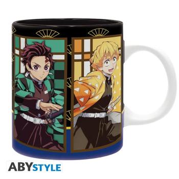 DEMON SLAYER - Tasse "Unterhaltungsbezirk"  Holen Sie sich Ihre Energie und gehen Sie dank eines starken Kaffees und dieser Demon Slayer Tasse schnell zur Tür.